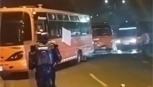 Imputan cargos a conductor de bus que atropelló a cuatro policías en Ibagué