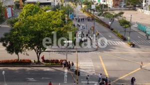 Vuelven y bloquean la calle 60 con avenida Guabinal de Ibagué 