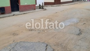 Mal estado de las vías provoca accidentes en las calles de Ancón, denuncian los vecinos 
