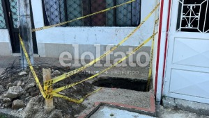 En el barrio Topacio reclaman que obras de acueducto y alcantarillado se concluyan 