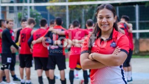 Dayana Caicedo: la cuota  del Tolima en la selección colombiana de voleibol
